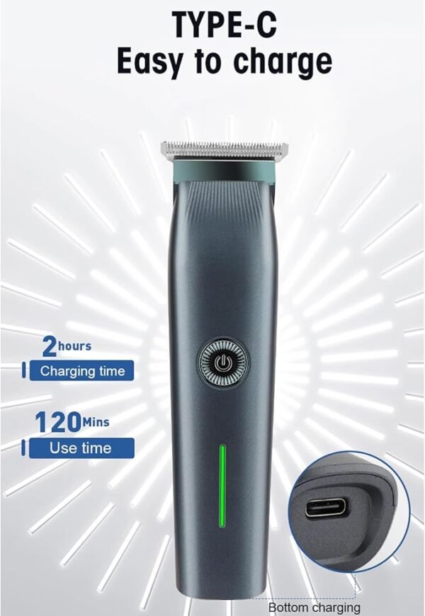 Original Daling DL 9218 3 in 1 hair Trimmer Grooming Kit for Men Lot Imported Rechargeable shaver electric Hair trimmer razor cutter Body Shaver Best  hair machine with type C charging port - Image 3