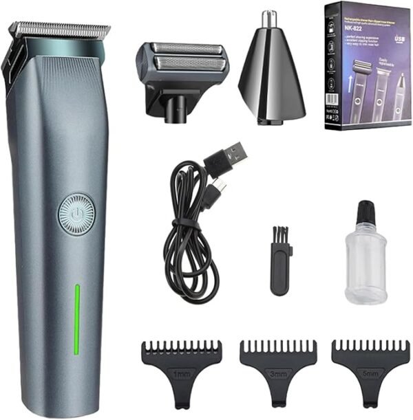 Original Daling DL 9218 3 in 1 hair Trimmer Grooming Kit for Men Lot Imported Rechargeable shaver electric Hair trimmer razor cutter Body Shaver Best  hair machine with type C charging port