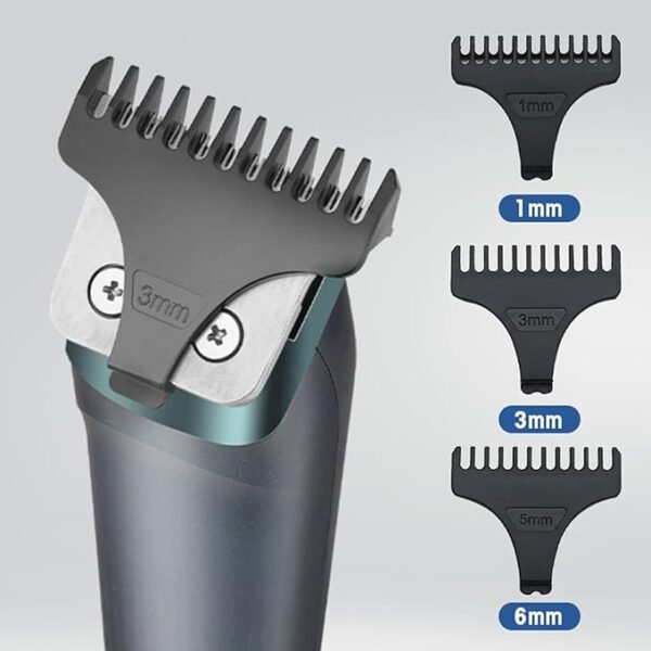 Original Daling DL 9218 3 in 1 hair Trimmer Grooming Kit for Men Lot Imported Rechargeable shaver electric Hair trimmer razor cutter Body Shaver Best  hair machine with type C charging port - Image 4