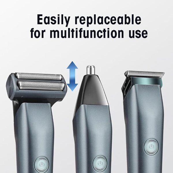 Original Daling DL 9218 3 in 1 hair Trimmer Grooming Kit for Men Lot Imported Rechargeable shaver electric Hair trimmer razor cutter Body Shaver Best  hair machine with type C charging port - Image 2