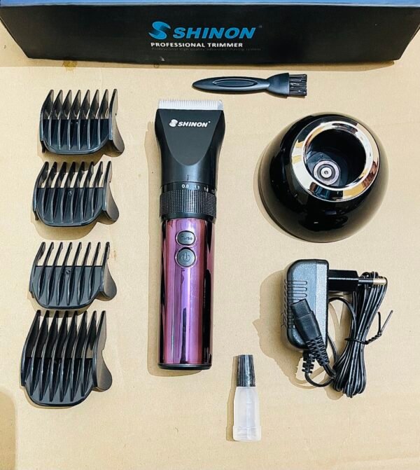 Shinon SH 7627 Hair trimmer Digital Display Hair clipper hair cutting machine - Image 3