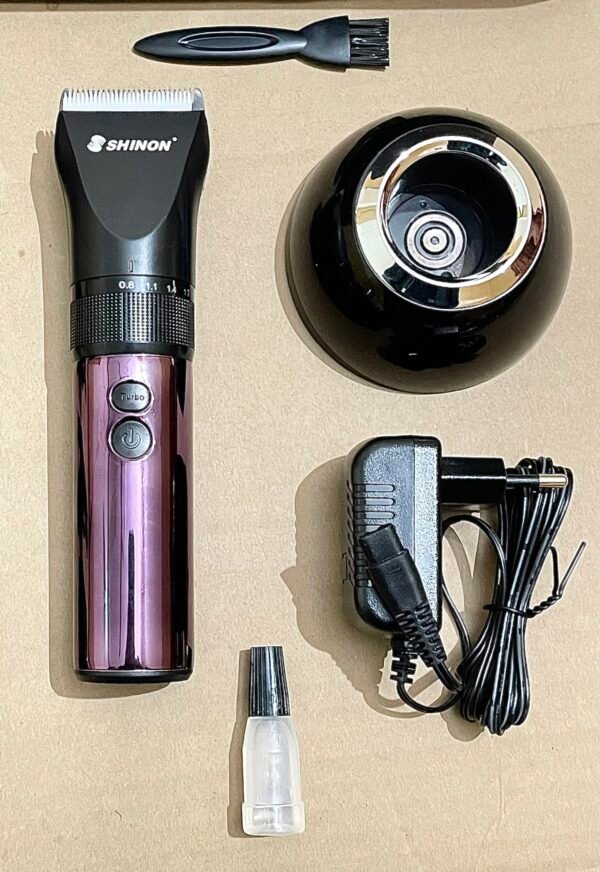 Shinon SH 7627 Hair trimmer Digital Display Hair clipper hair cutting machine - Image 5