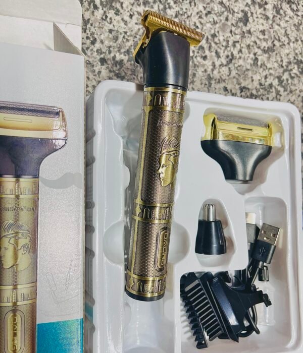 Best High Quality DL 9266 Hair trimmer clipper Shaving machine Nose and Ear hair trimmer Shaver for men women with Type C charging port - Image 3
