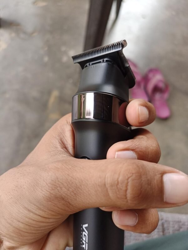 Original VGR V 987 Hair Trimmer Professional Digital Display Turbo function Zero Cutting Cordless Pro Self Haircut Hair Clipper Stainless steel & Ceramic Blade - Image 3