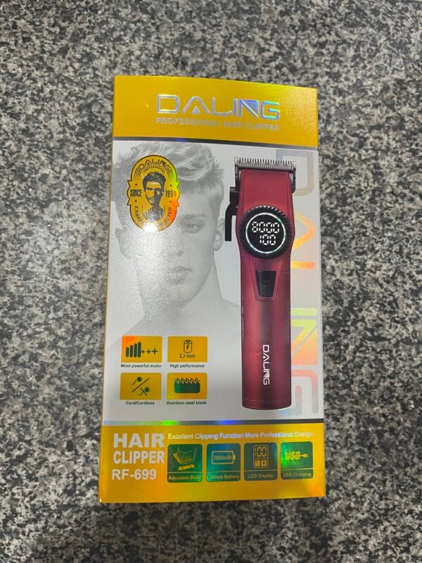 Daling RF 699 Hair Trimmer – Clipper & Hair Cutting Machine - Image 6