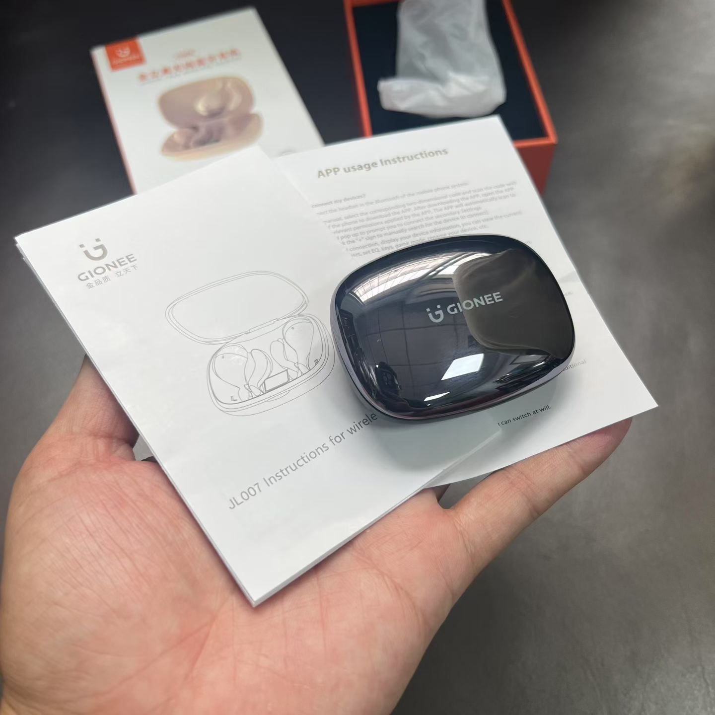 Gionee JL012 Wireless Earbuds | Open-Ear TWS with HiFi Sound & 25H Playtime - Image 4