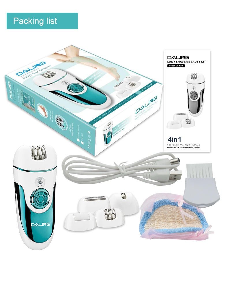 Daling DL 6018 4 in 1 Epilator | Ladies Hair Remover & Shaver - Image 6