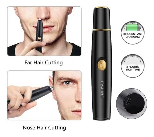 Daling DL 7108 Nose Trimmer | 2 in 1 Nose & Shaver Trimmer - Image 4